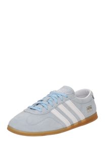 adidas originals Sneaker 'Gazelle Lo Pro' Damen Gr&ouml;&szlig;e 44 hellblau / gold / wei&szlig;