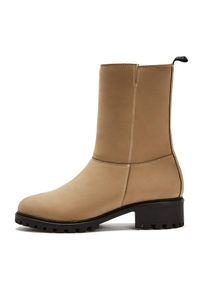 NINE TO FIVE Stiefelette 'Mal&aacute;' Damen, camel, Gr&ouml;&szlig;e 37