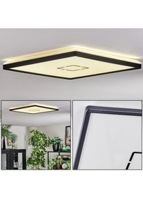 hofstein Simonstorp Deckenleuchte LED Schwarz, Weiß, 1-flammig