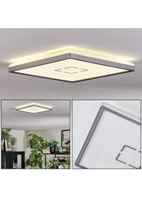 hofstein Simonstorp Deckenleuchte LED Silber, Weiß, 1-flammig