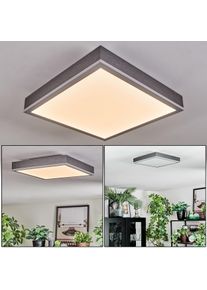 hofstein Salmi Deckenpanel LED Grau, Silber, 1-flammig