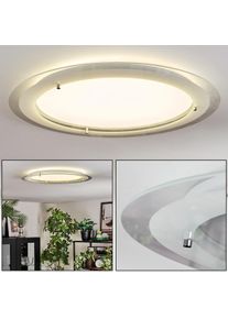 hofstein Ipres Deckenleuchte LED Silber, Weiß, 1-flammig