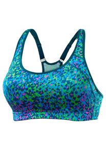 active by Lascana LASCANA ACTIVE, Femmes Soutien-gorge de sport, bleu / bleu marine / vert / rose