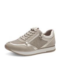 Tamaris Sneaker Damen Gr&ouml;&szlig;e 39 beige / silber