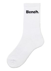 Bench Sportsocken Herren, schwarz / weiß, Größe 46.5/48
