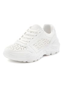 Lascana, Femmes Baskets basses, blanc