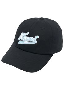 Karl Kani, Hommes Casquette 'Varsity', aqua / noir / blanc
