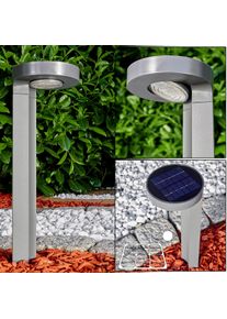 hofstein Portmore Solarleuchte LED Grau, 1-flammig