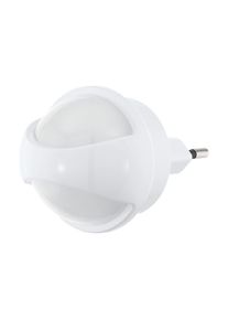 Eglo Leuchten Eglo TINEO Steckerleuchte LED Wei&szlig;, 1-flammig, Bewegungsmelder