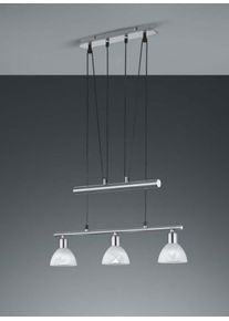 Trio Leuchten LEVISTO Pendelleuchte LED Nickel-Matt, 3-flammig