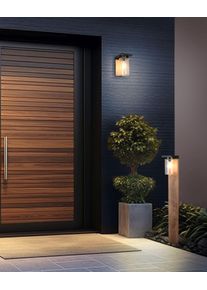 Trio ARDILA Au&szlig;enstehleuchte Holz hell, 1-flammig