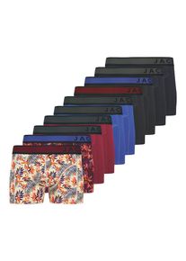 Jack & Jones JACK & JONES, Hommes Boxers 'JACLandon', ivoire / bleu marine / bleu roi / canneberge