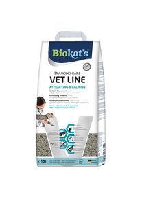 10l Diamond Care Vet Line Attracting & Calming Biokat ́s Katzenstreu