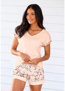 s.Oliver Witt Damen Shorty, rosa, Größe 40/42, 50% Baumwolle, 50% Viskose