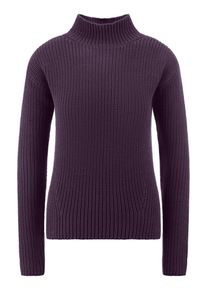 Peter Hahn - Pullover mit Stehkragen, lila, Gr. 50, Baumwolle