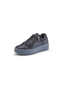 Peter Hahn Waldläufer - Plateau-Sneaker Nicky, blau, Gr. 39, Leder