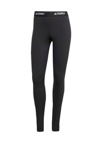 adidas terrex, Femmes Pantalon de sport 'Multi Synthetic Base Layer', noir / blanc