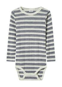 name it, Garçons Barboteuse / body 'NMMWang', gris / gris clair / noir