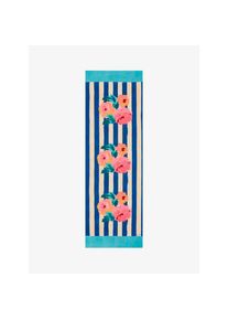Lisa Corti Tischläufer Nizam Stripes hellblau/klein gemustert