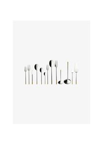 Villeroy & Boch Villeroy Boch Tafelbesteck 113tlg. Lunch Ella teilvergoldet silberfarben