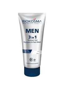 Biokosma MEN 3in1 Shampoo und Showergel, 200 ml