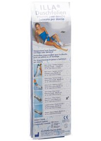 ILLA® Illa Dusch Schutzfolie 60x25cm Arm kurz