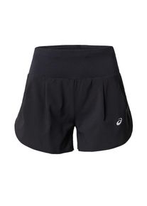 asics, Femmes Pantalon de sport 'Road', noir / blanc