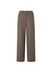 Manufactum Damenhose Schurwolle Braunmelange 36