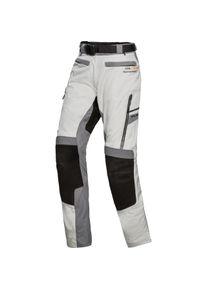 Touren Damen Leder-Textilhose 4.0 grau/schwarz S