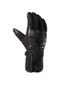 Quebec WP Leder/Textilhandschuh lang schwarz 9