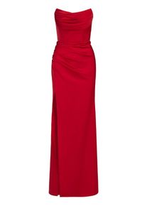 Kraimod Abendkleid Damen, karminrot, Größe 38