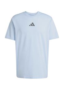adidas Performance Sportshirt Herren, hellblau / grau / dunkelgrau, Gr&ouml;&szlig;e XL