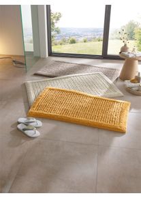 HEINE HOME Witt Badteppich, senfgelb, Gr&ouml;&szlig;e 45x50 cm - rechteckig, 100% Baumwolle