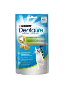 8x 40g Dentalife Tägliche Zahnpflege-Snacks mit Huhn PURINA für Katzen