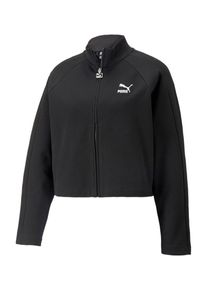 Puma, Femmes Veste de surv&ecirc;tement 'T7', noir / blanc