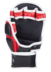 BEN LEE Benlee Trainingshandschuhe 'Striker' Herren Gr&ouml;&szlig;e L kirschrot / schwarz / wei&szlig;