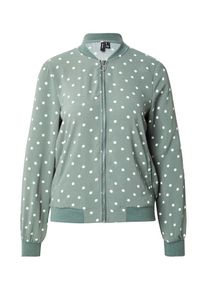 V&eacute;ro Moda VERO MODA, Femmes Veste mi-saison 'VMCOCO', vert fonc&eacute; / blanc