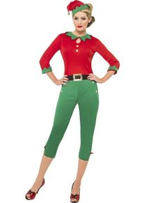 Smiffys Costume da donna calice di Natale