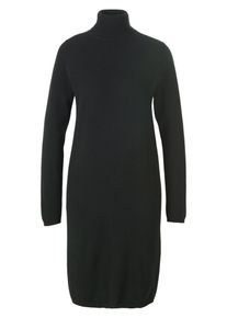 include - Strickkleid aus Schurwolle und Kaschmir, schwarz, Gr. 40, Schurwolle