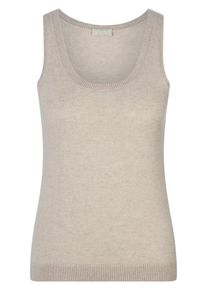 include - Stricktop aus 100% Kaschmir, beige, Gr. 46, Kaschmir