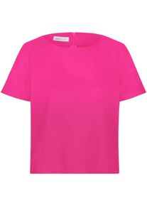 St. Emile - Blusen-Shirt mit U-Boot-Ausschnitt, pink, Gr. 46, Baumwolle