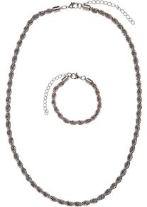 Urban Classics, Hommes Parure de bijoux 'Charon', argent