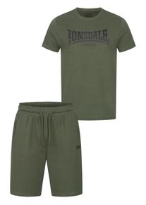Lonsdale Surv&ecirc;tement Homme olive / noir taille S