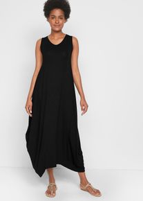 Maxikleid aus Jerseystoff extra weit in schwarz, Grösse 56/58 (3XL), bonprix