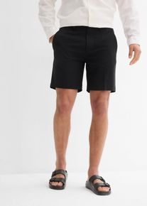Elegante Shorts Relaxed Fit in schwarz, Gr&ouml;sse 64, bonprix