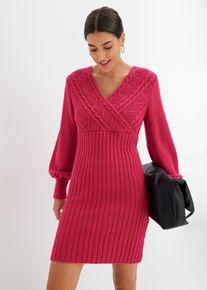 Strickkleid in pink, Gr&ouml;sse 52/54 (XXL), bonprix