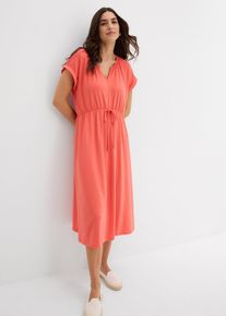 Jersey Kleid aus flie&szlig;endem Viskose-Mix in pink, Gr&ouml;sse 48/50 (XL), bonprix
