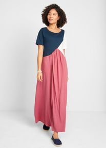 Shirtkleid aus Baumwoll- Viskose Mischung in rauchhimbeere, Grösse 56/58 (3XL), bonprix