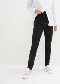 Umstandshose mit Stretch Slim fit in schwarz, Grösse 40, 97% Baumwolle, bonprix