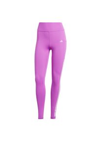 ADIDAS PERFORMANCE Sporthose 'Optime' Damen, neonlila / weiß, Größe XL